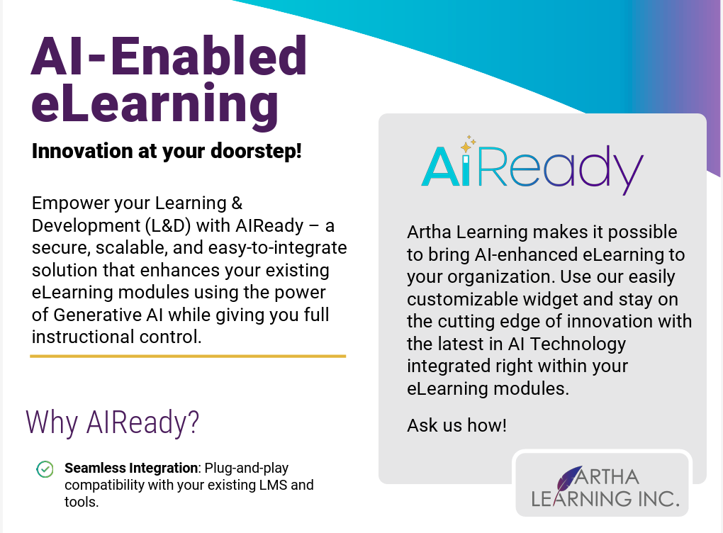 AI-enabled eLearning