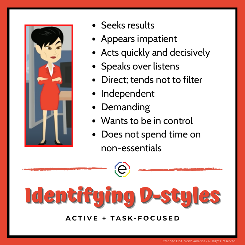 Identifying D-styles: Active and Task-Or...