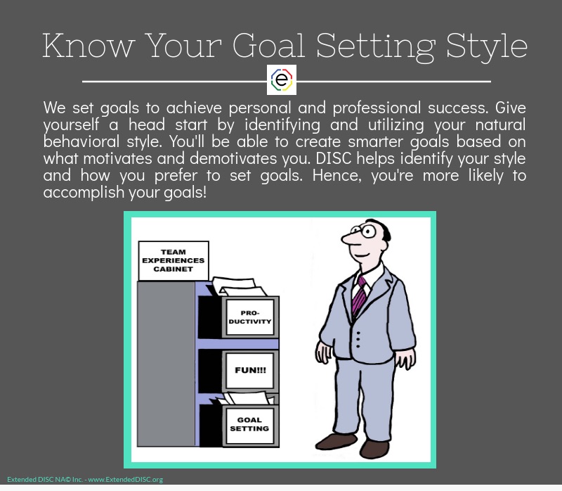 Goal Setting Style Infograpic