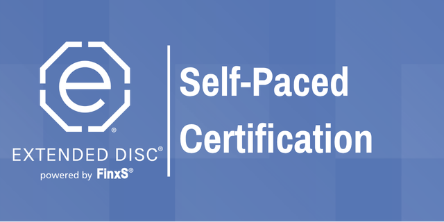 Self-Paced DISC Certification